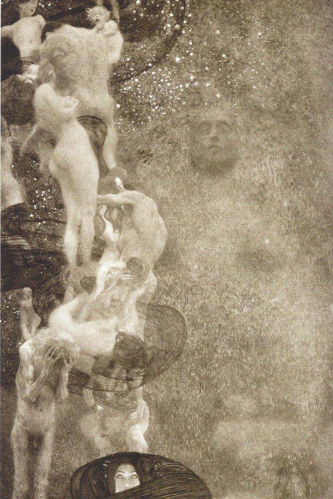 Image of Philosophy by Gustav Klimt