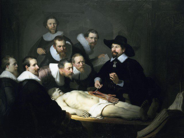 Image of The Anatomy Lesson of Dr. Nicolaes Tulp by Rembrandt van Rijn
