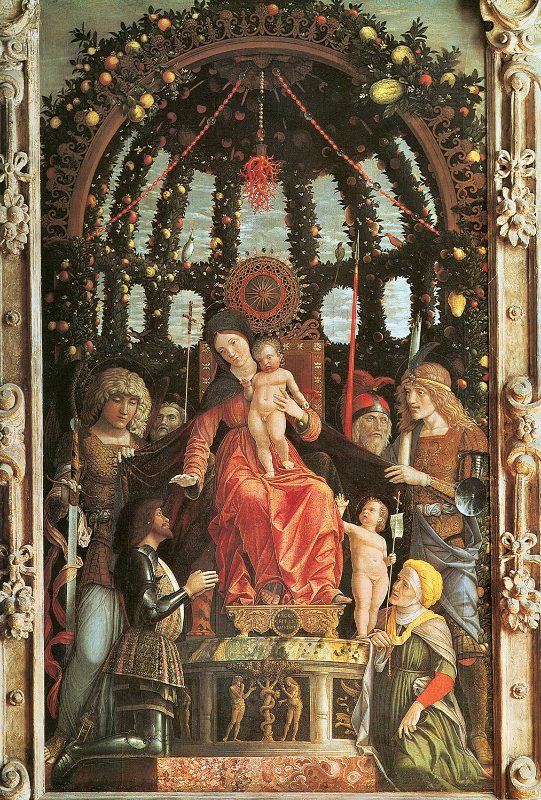 Madonna della Vittoria by Andrea Mantegna