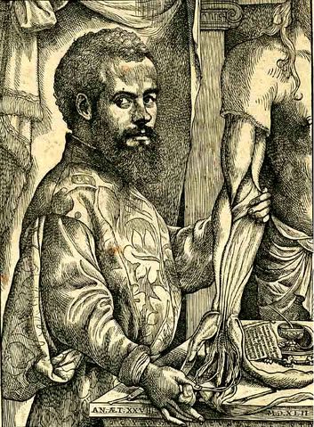 portrait of Andreas Vesalius