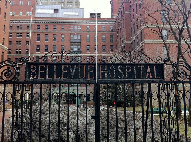 Gate at Bellevue Hospital