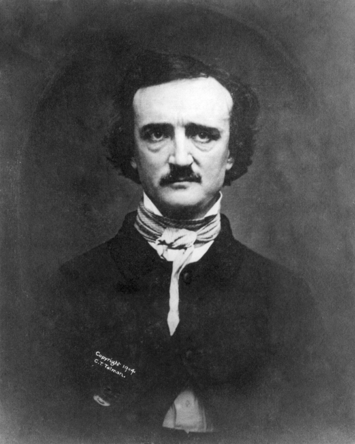 portrait of Edgar Allan Poe