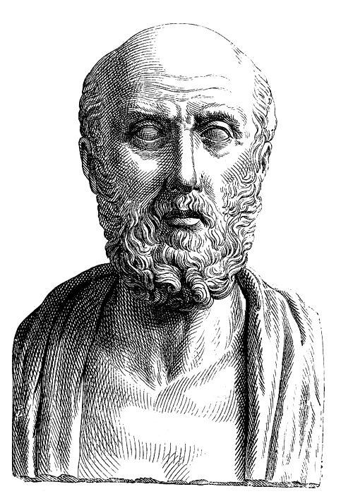 portrait of Hippocrates