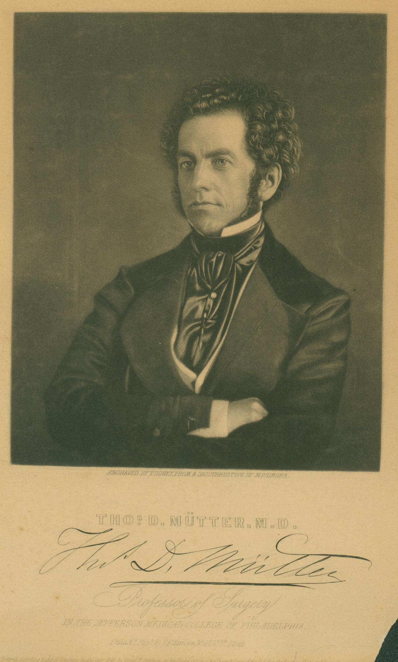portrait of Thomas Mutter