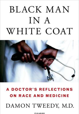 book cover for Black Man in a White Coat