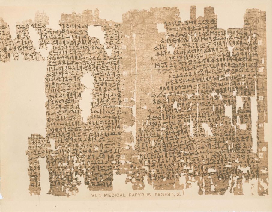 image of the Kahun papyrus