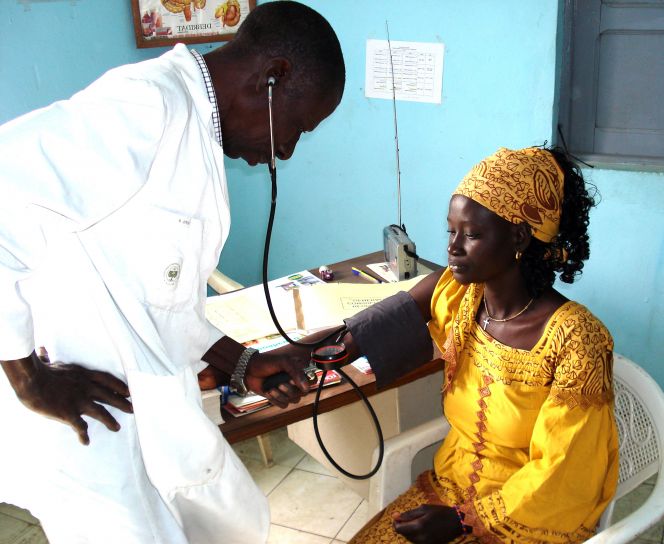 health clinic in Senegal