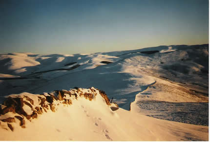 Duke of Edinburgh Award - Cheviot Hills in winter
