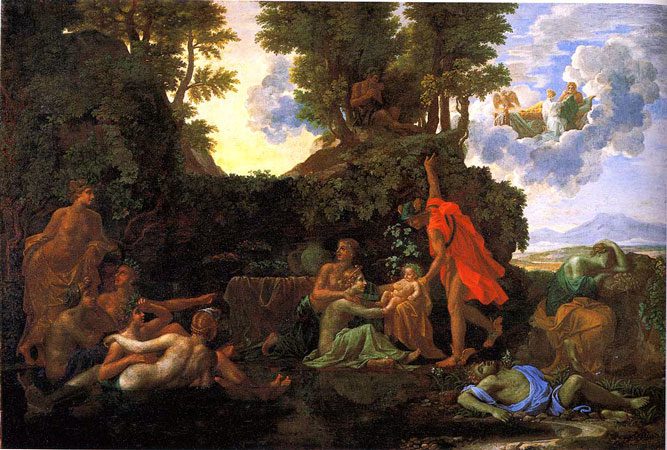 The birth of Bacchus