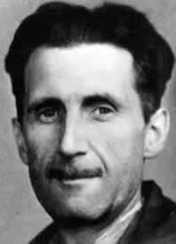 Photo of George Orwell smiling