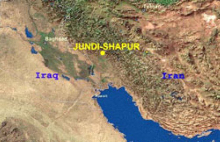 Location of Jundi-Shapur