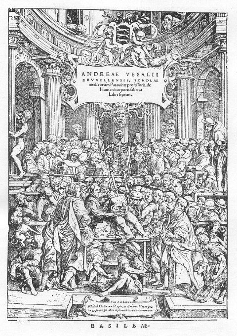  The title page of De Fabrica
