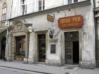 A typical pub in Ireland. 