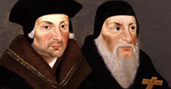 Portrait of Sir Thomas More and Bishop Fisher