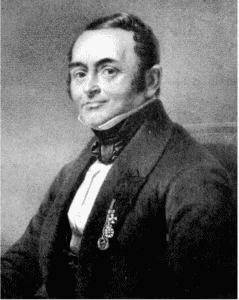 Portrait of Moritz Romberg of Romberg's sign