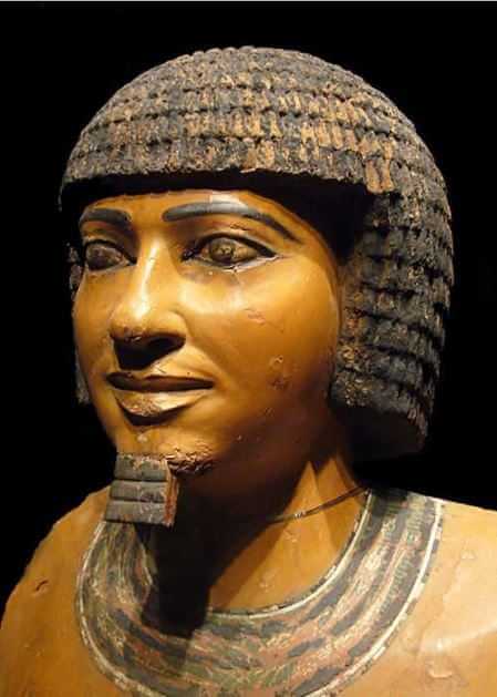 Head of statue of Imhotep