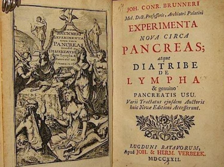 Johann Conrad Brunner and his work on the pancreas Hektoen International