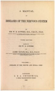 William Richard Gowers MD., FRS. - Hektoen International