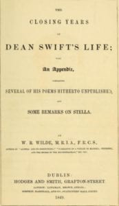Front page of The Closing Years of Dean Swift's Life