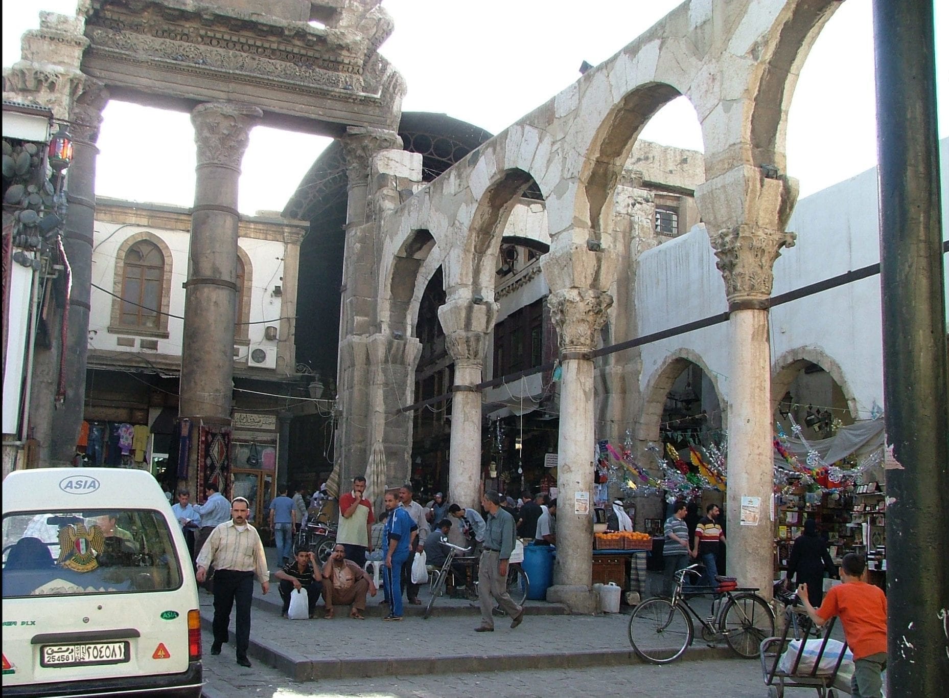 Marketplace in Damascus