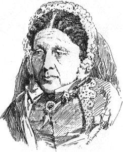 Sketch of Mary Seacole