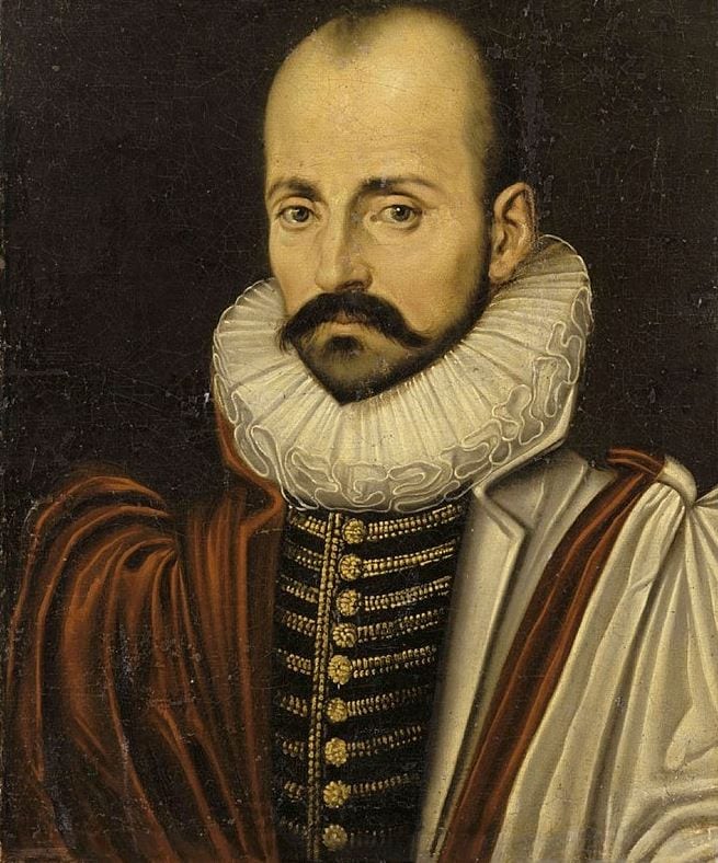Portrait of Michel de Montaigne in ruffle collar