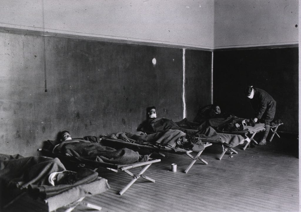 Influenza ward 1918
