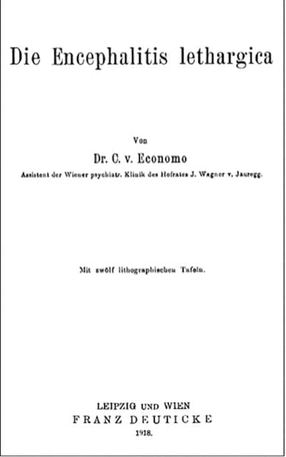 Description of encephalitis lethargica by Constantin von Economo