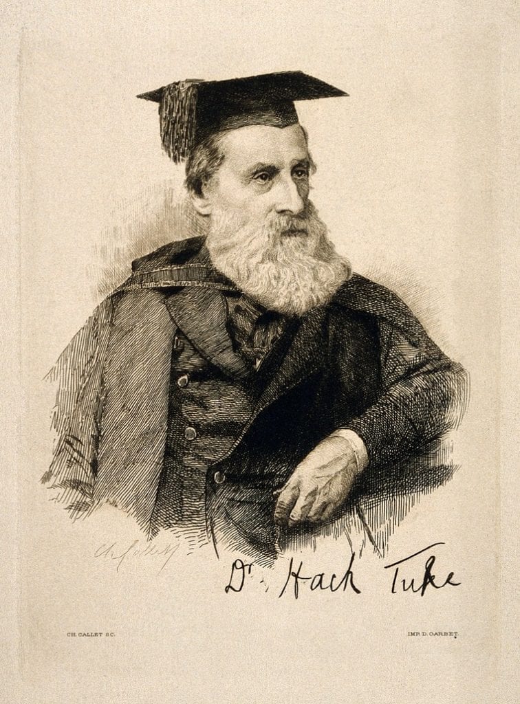 etching of Daniel Hack Tuke