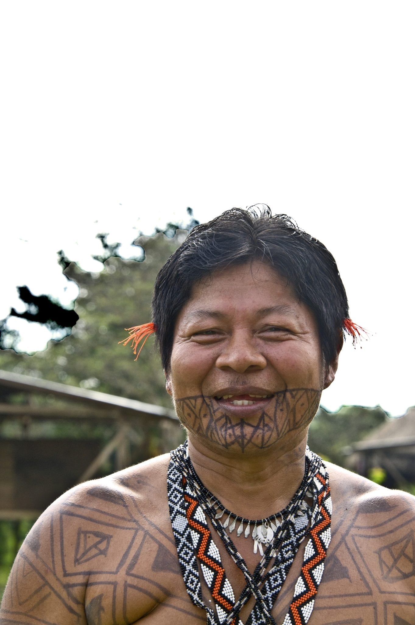 Mayor of the Emberá tribe 
