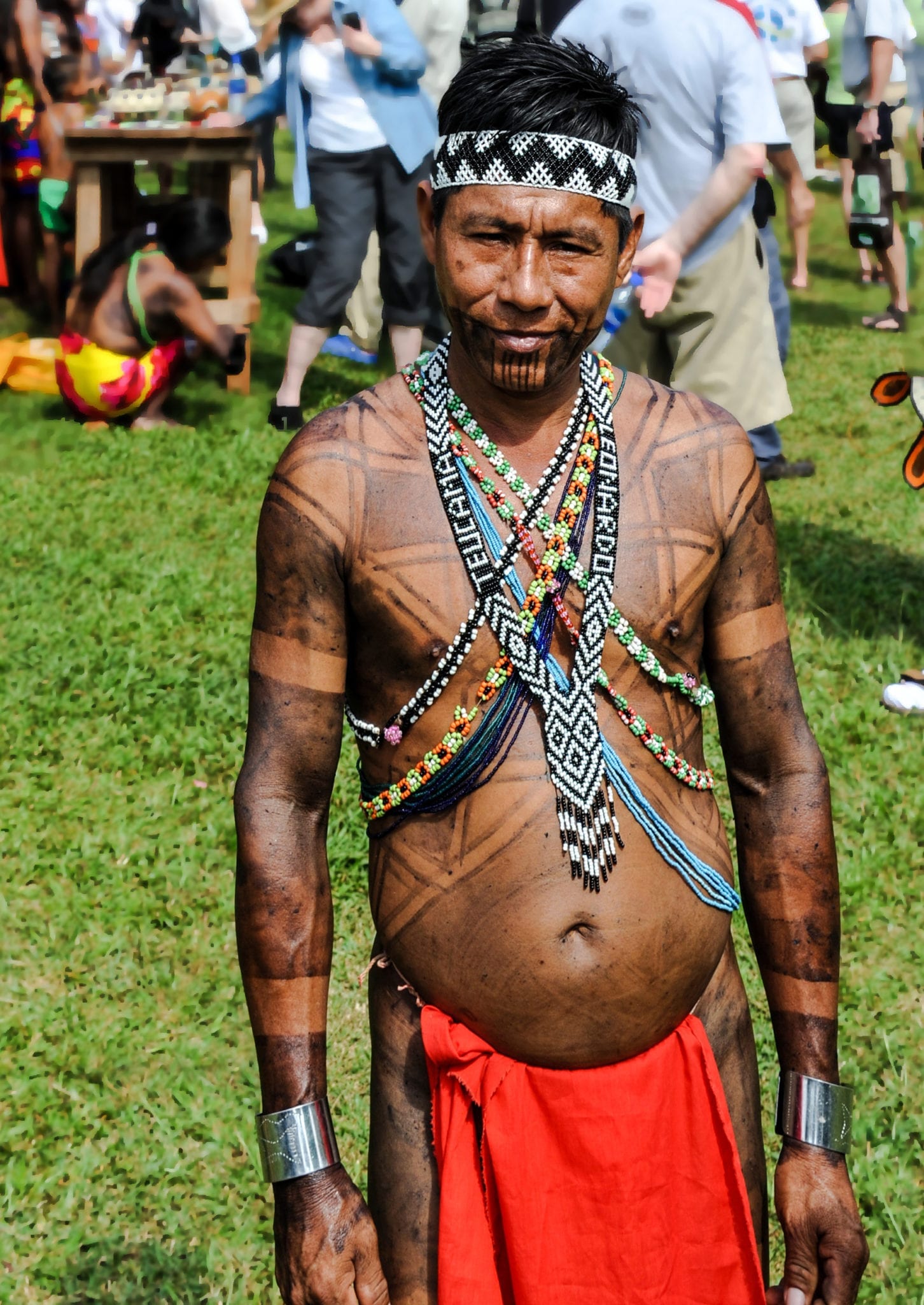 Shaman of the Emberá tribe 