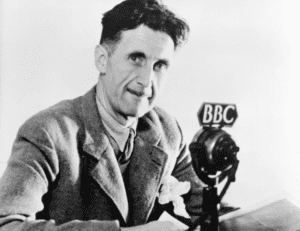 George Orwell, who advocated for plain words writing