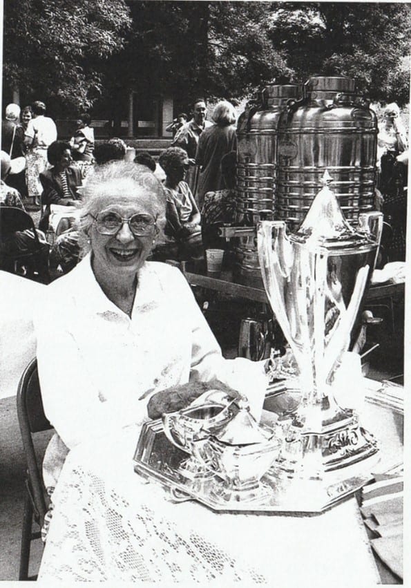 Photograph of Doris Unland in retirement