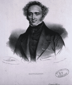 Portrait of Jean Cruveilhier, who descriped MS