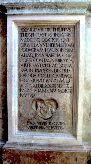 Grave of Paracelsus