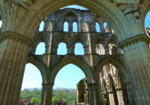 Interior or Rievaulx Abbey Northern Yorkshire