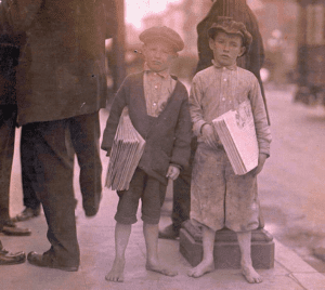 Los Angeles child labor, which required a charity solution