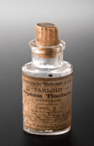 Opium tincture bottle