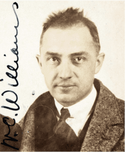 Wonder if this passport photo of William Carlos Williams came up when he was being investigated by the FBI.