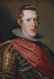 King Philip IV of Spain of the Habsburg dynasty